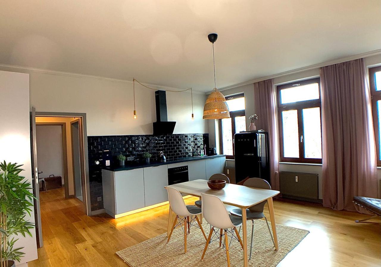 Apartamento Cosy And Modern In Vibrant West Leipzig Exterior foto